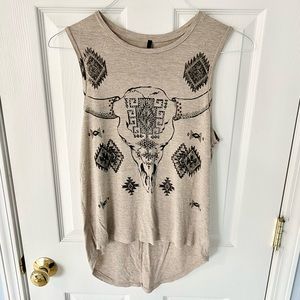 The Classic - Skull Sleeveless Tank Top